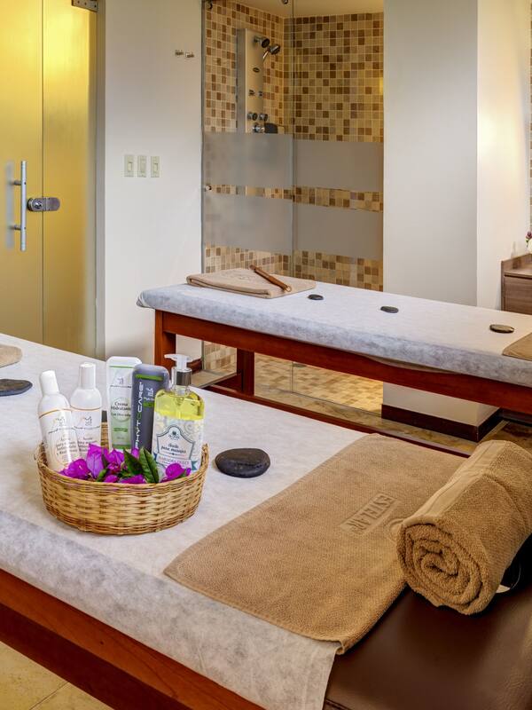 Couples treatment room(s), sauna, hot tub, body treatments, hydrotherapy