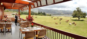 2 restaurants, dinner served