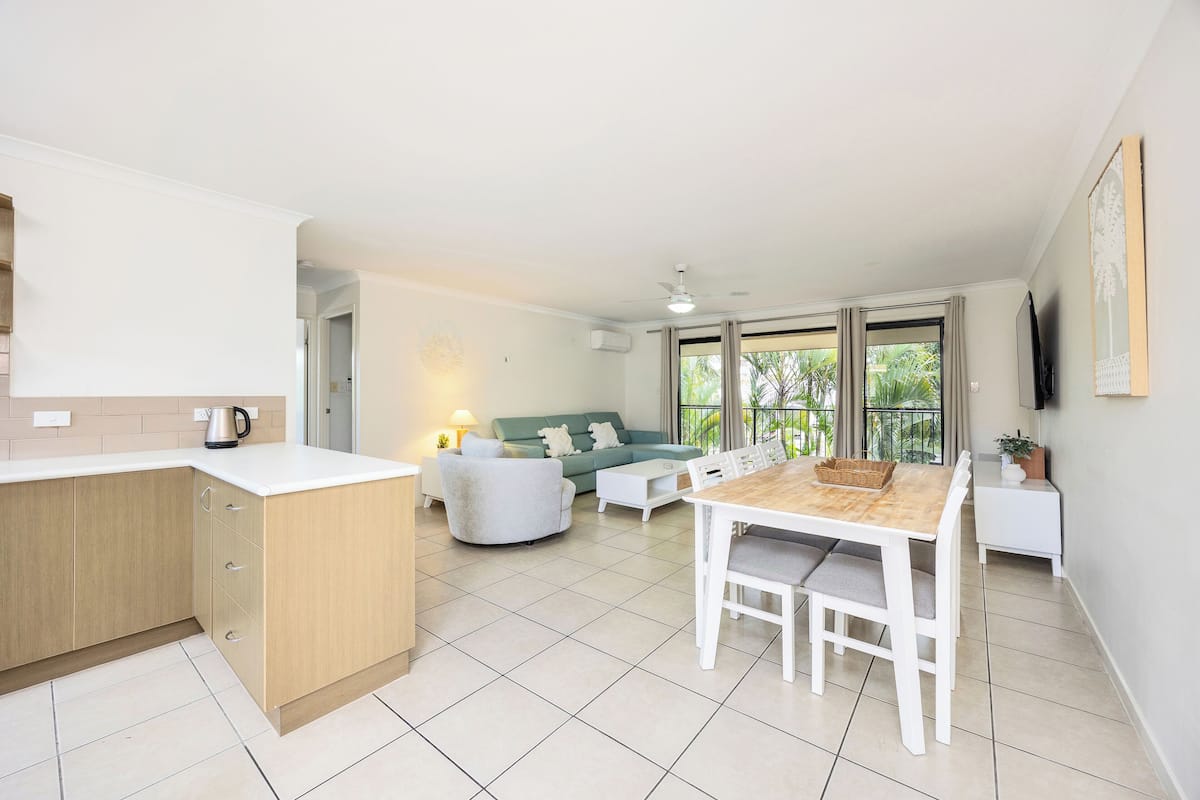Apartament familiar, 2 dormitoris | Planxa i posts de planxar, wifi gratuïta i mobiliari individual 