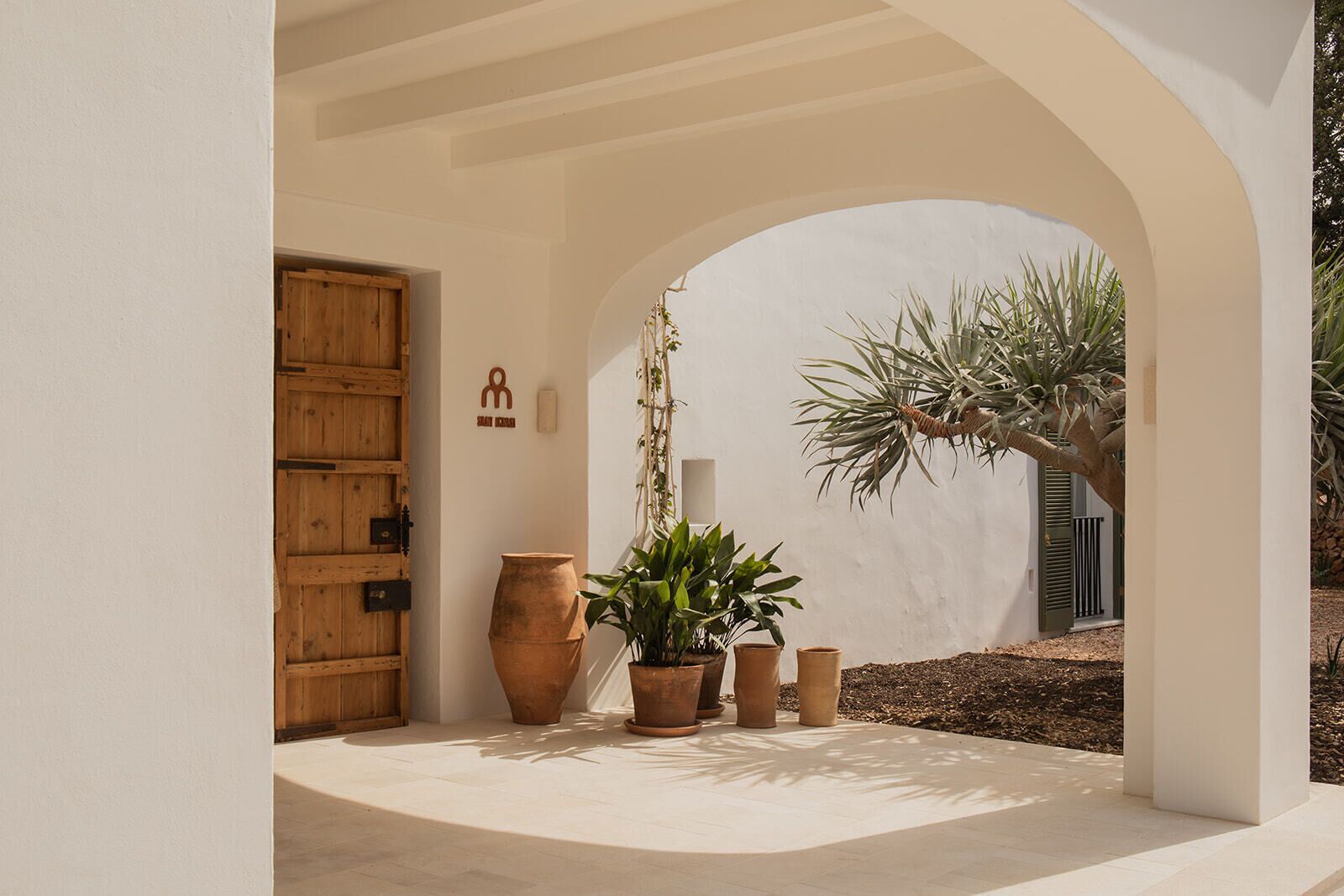 Fassade der Unterkunft