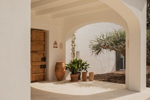 Façade de l’hébergement