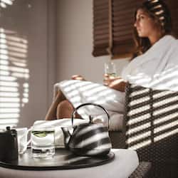 Couples treatment rooms, sauna, hot tub, steam room, body treatments
