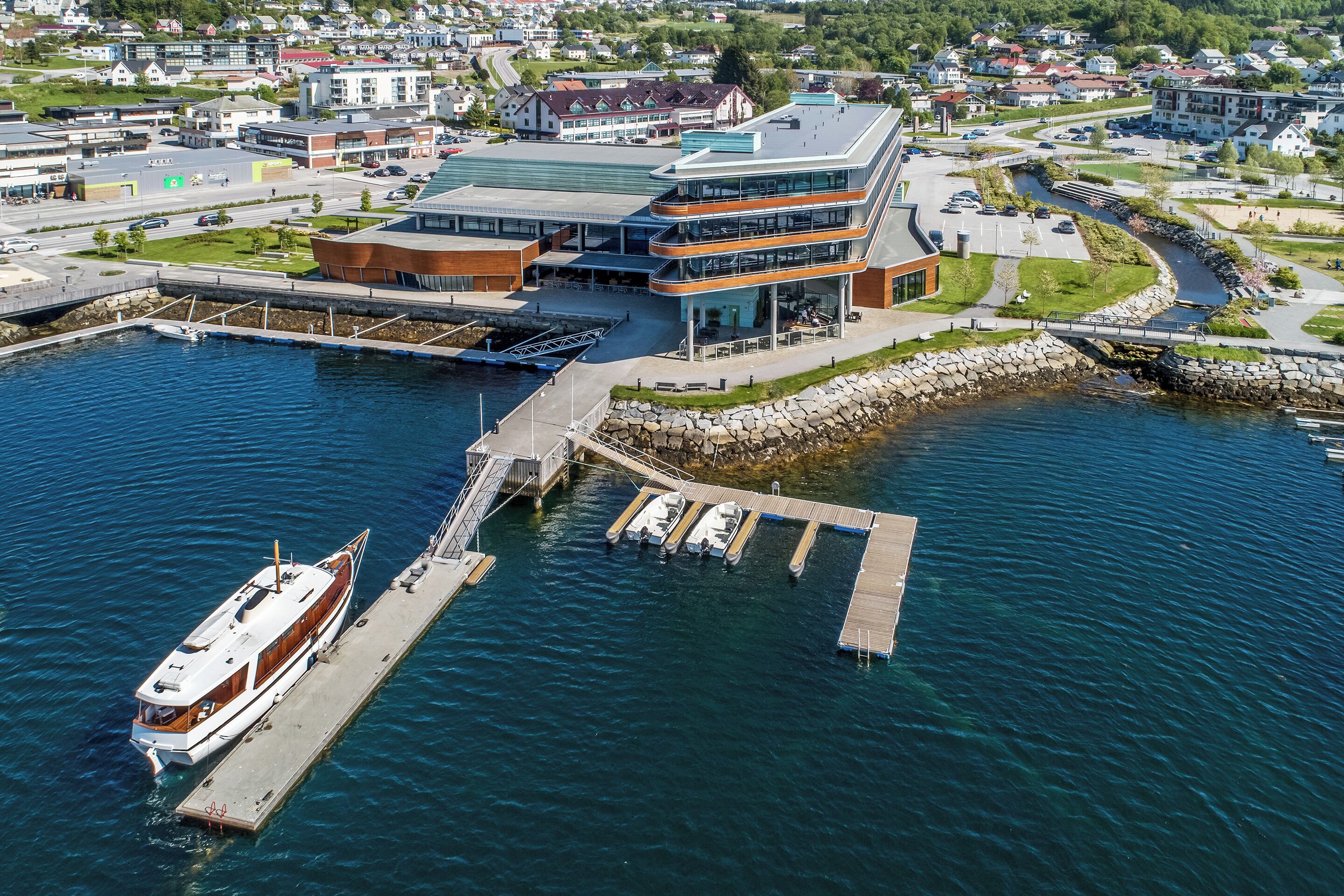 Fassade der Unterkunft