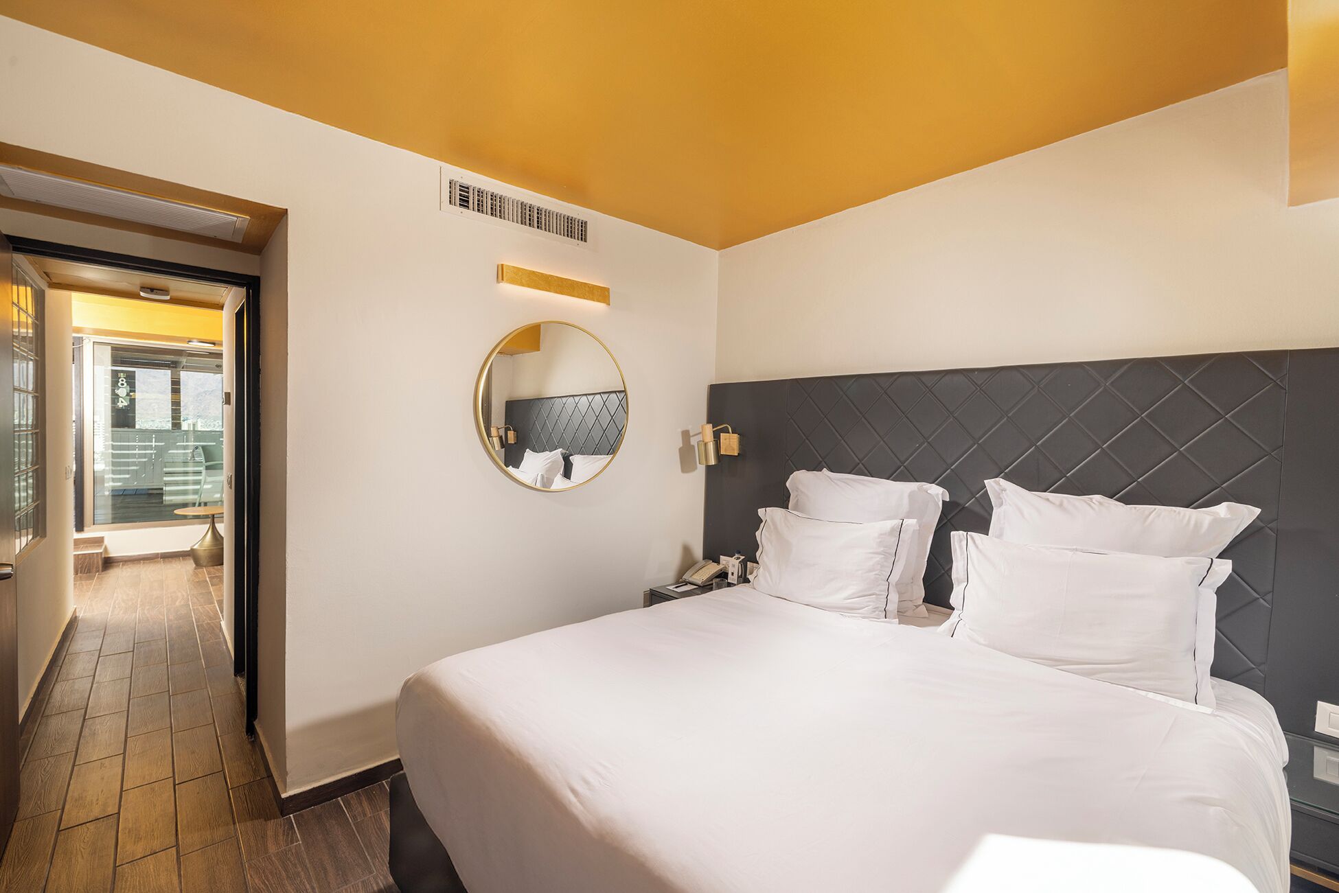 Terrace Room | Minibar, in-room safe, desk, soundproofing