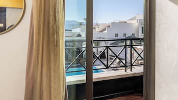 Classic Room, Balcony, Pool View | Terrace/patio