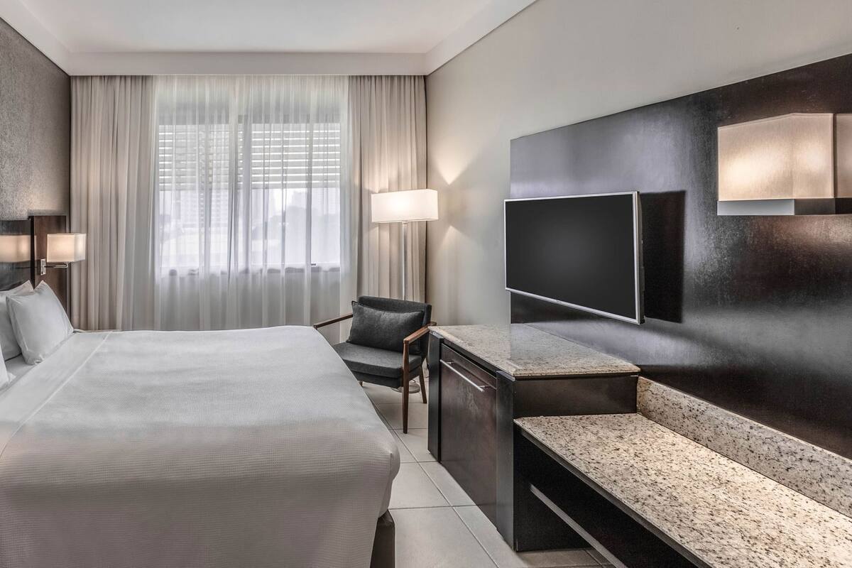 Minibar, in-room safe, desk, blackout drapes