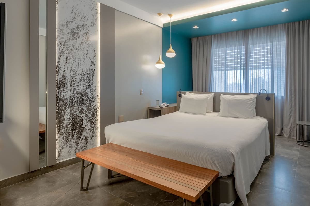 Minibar, in-room safe, desk, blackout curtains