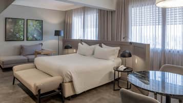 Minibar, in-room safe, desk, blackout drapes