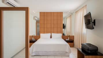 Minibar, in-room safe, desk, laptop workspace