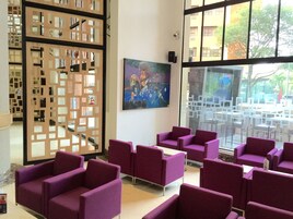 Zona de estar del vestíbulo