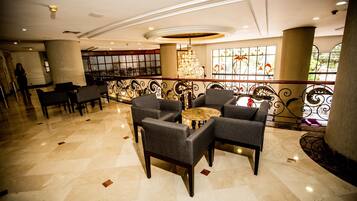 Sala de estar en el lobby