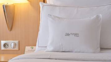 Literie de qualité supérieure, surmatelas, minibar