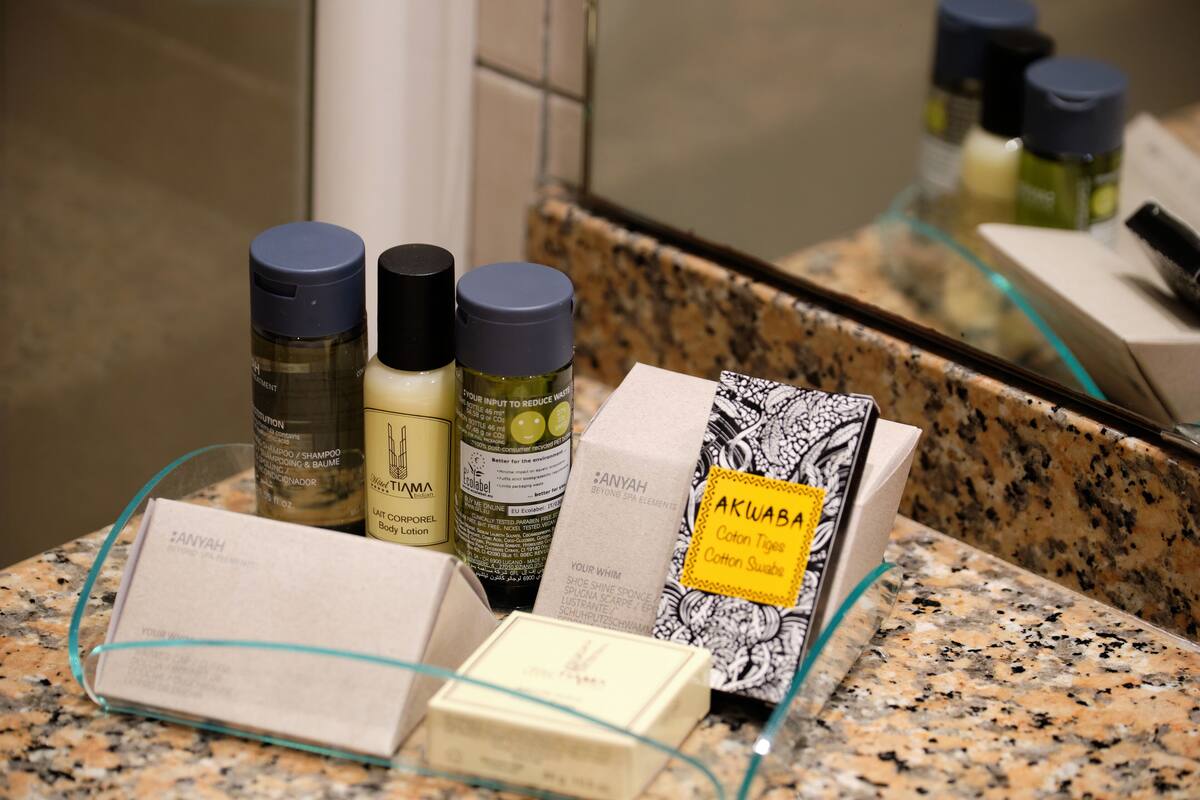 shower, free toiletries, hair dryer, bidet