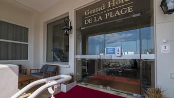 Façade de l’hébergement