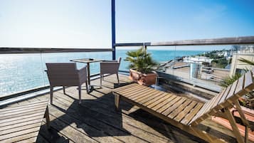 Superior Room, Terrace, Sea View | Terrace/patio