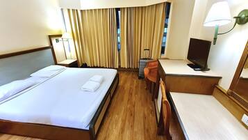 Minibar, in-room safe, desk, blackout drapes