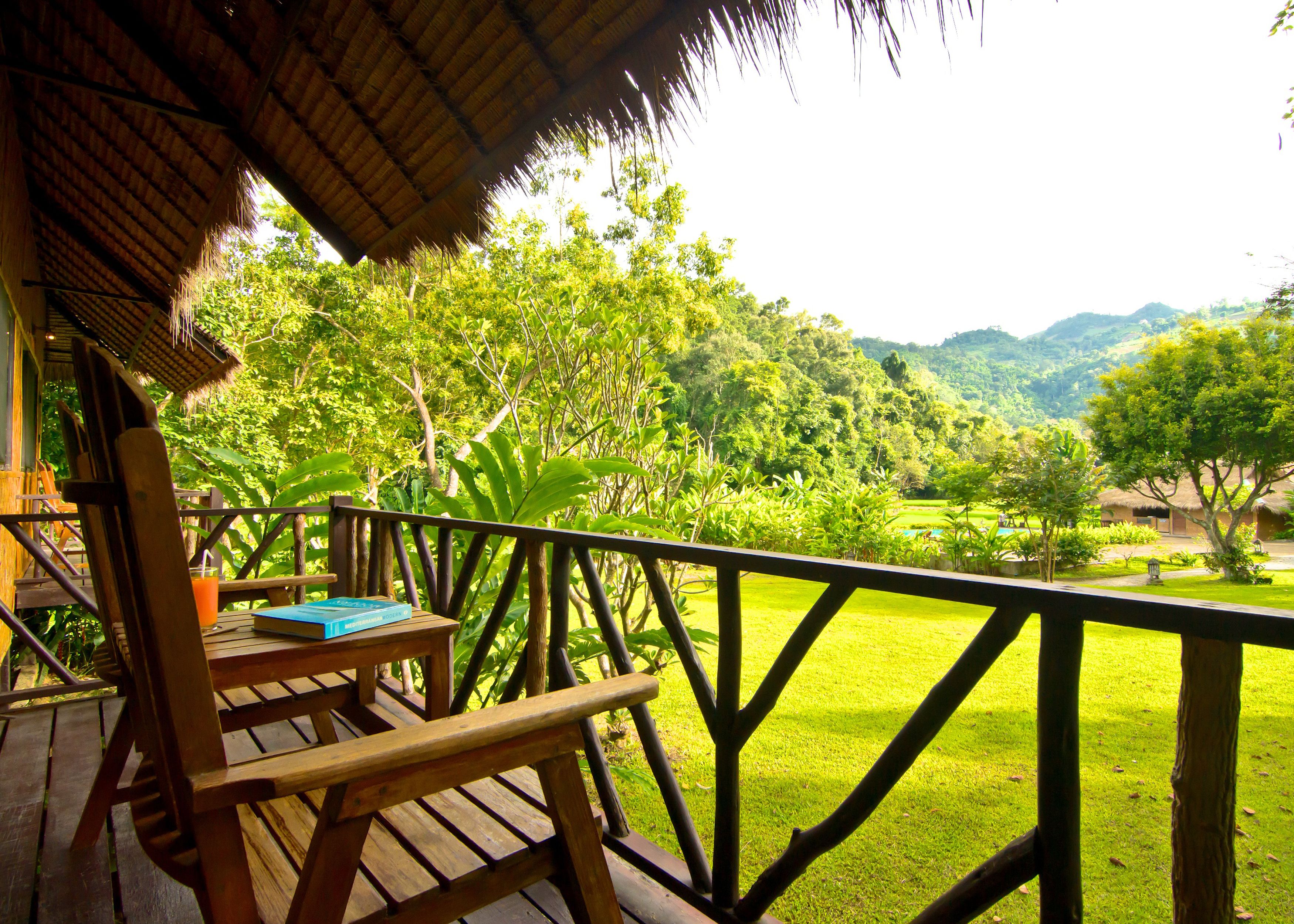 Habitación estándar con 2 camas individuales | Vistas al jardín