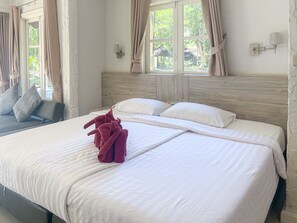 Habitación Deluxe doble | Vistas al jardín