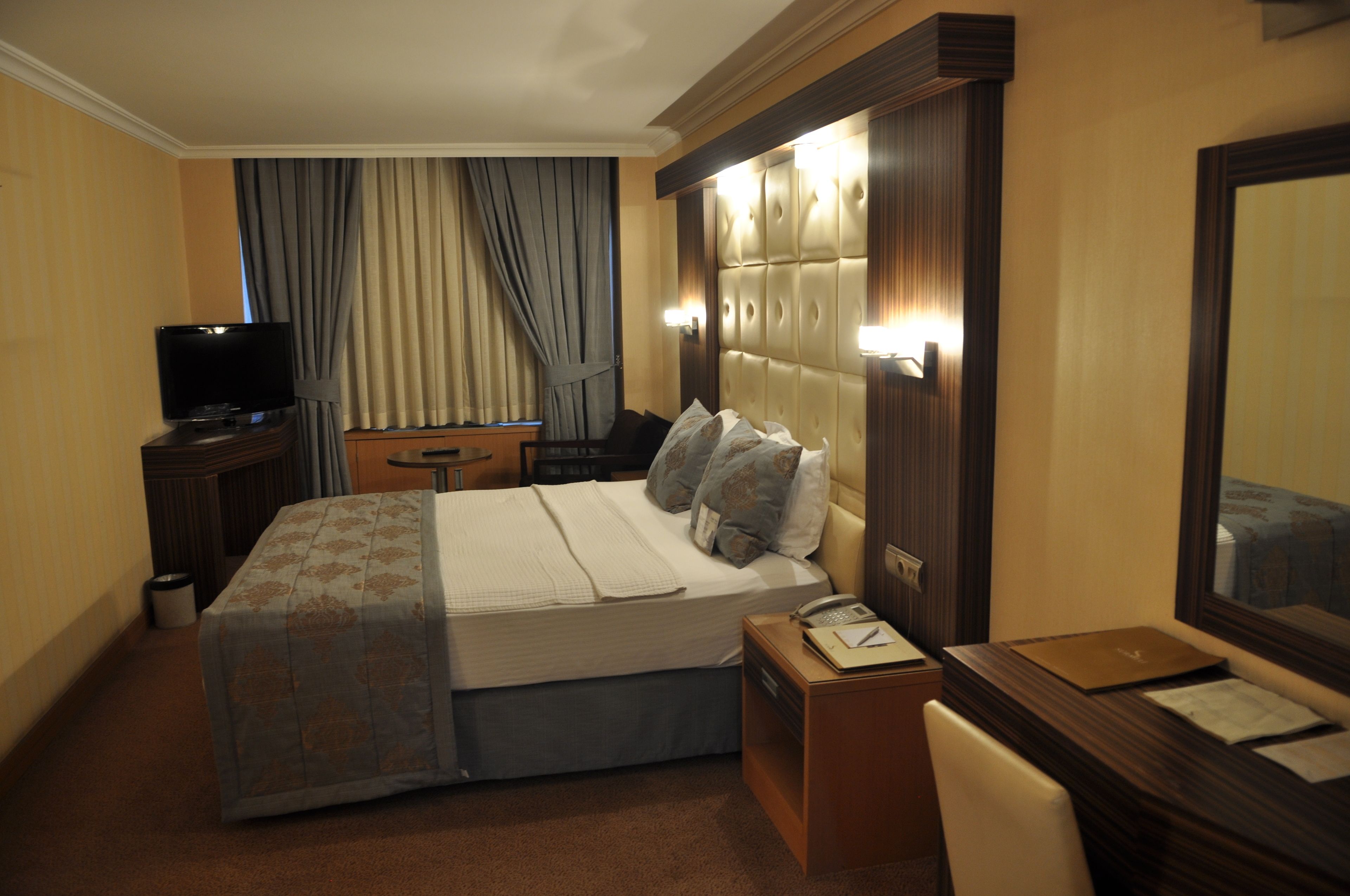 superior room, multiple beds | free minibar items, in-room safe, desk, blackout curtains