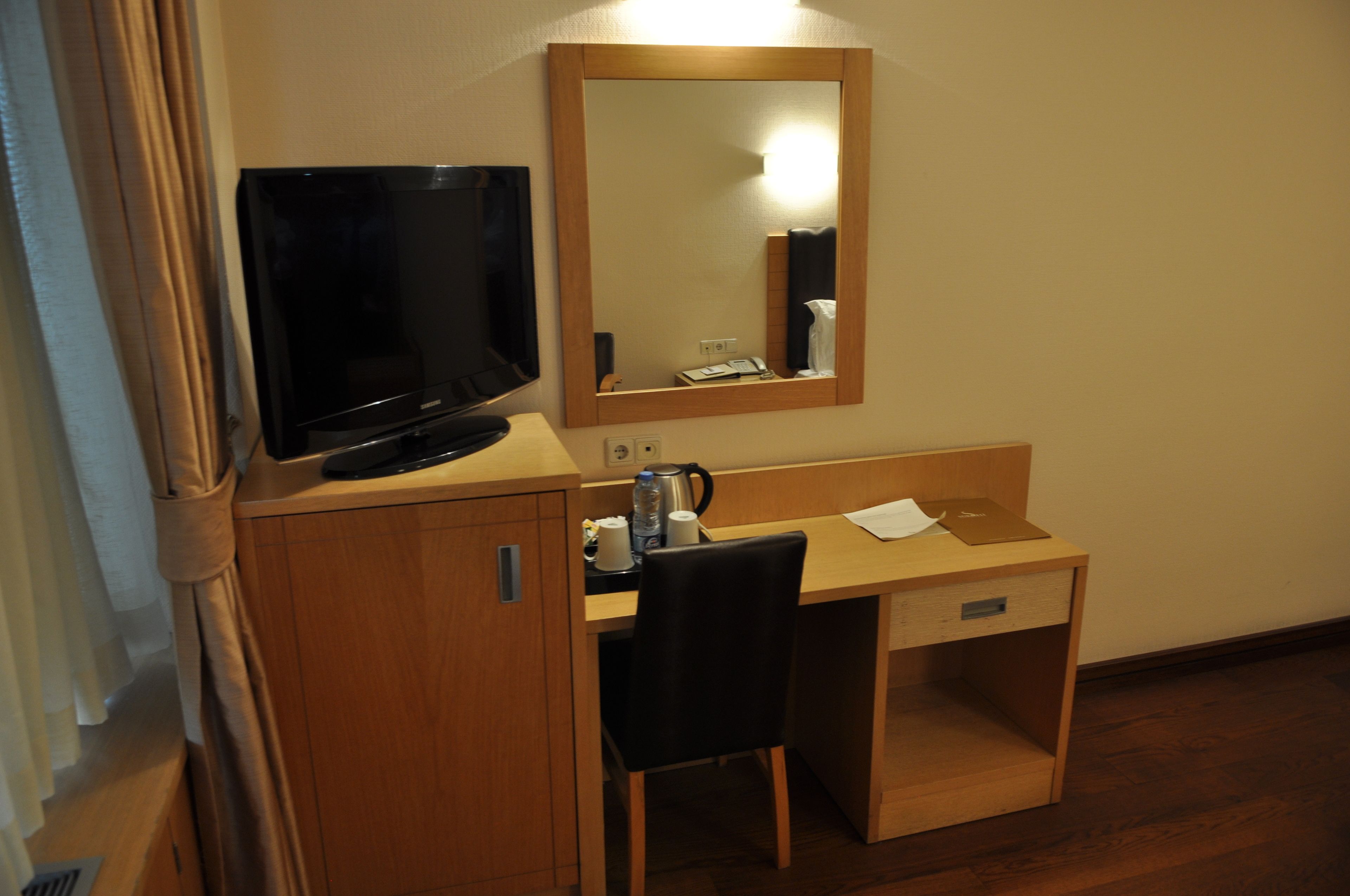 superior room, multiple beds | free minibar items, in-room safe, desk, blackout curtains