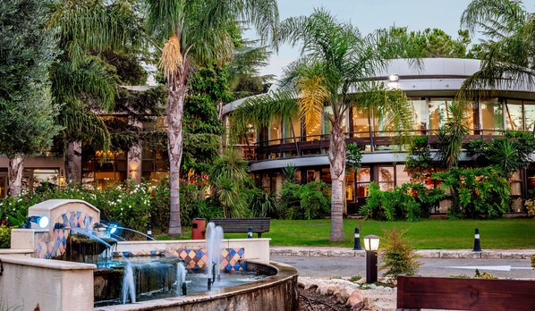 Entrada de la propiedad