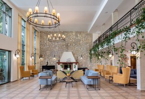 Sala de estar en el lobby