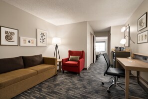 Suite, 1 Bedroom, Non Smoking | Desk, blackout drapes, iron/ironing board, free cribs/infant beds