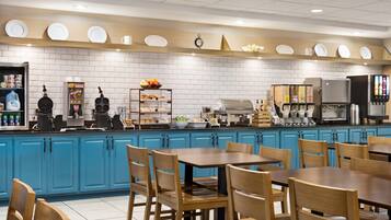 Free daily full breakfast