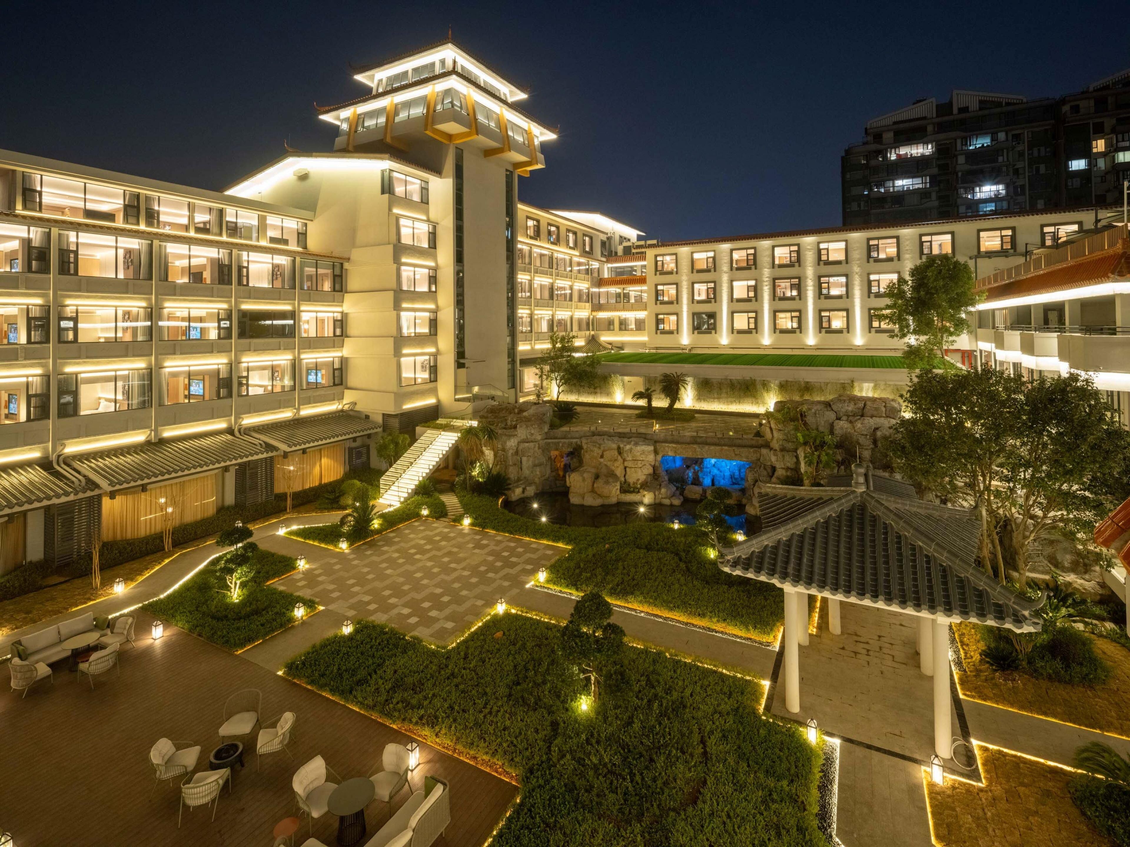 Näkymä majoituspaikasta