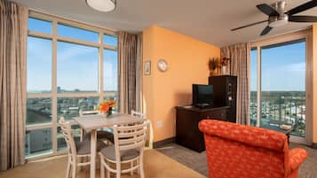  One Bedroom, King Bed, Inlet View | View from room