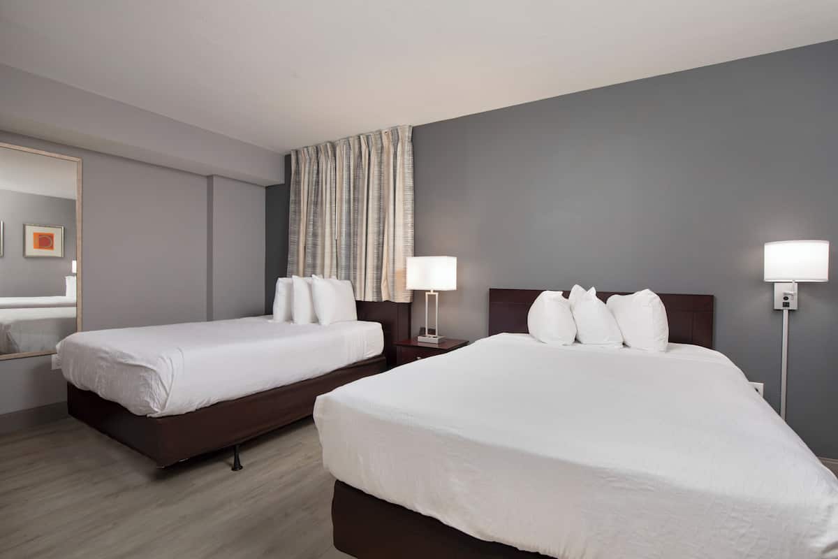 1 غرفة نوم وستائر تعتيم ومكواة/لوح كي وملاءات أسرّة