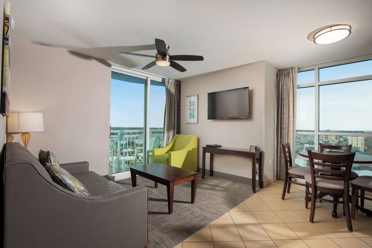 Condo | Living area | TV, DVD player
