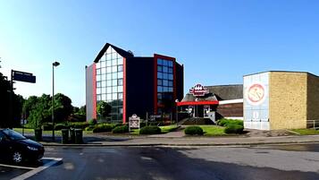 Voorkant van accommodatie