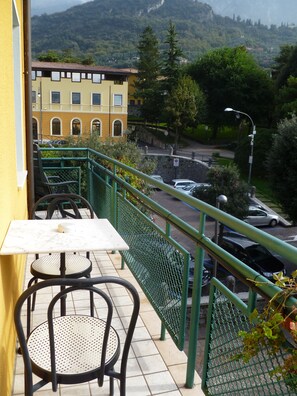 Blick von der Unterkunft