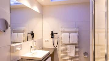 Haartrockner, Fußbodenheizung (Badezimmer), Handtücher