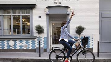 Entrada de la propiedad