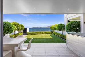 Sacred Waters Lakefront Apartment 3 | Terrace/patio