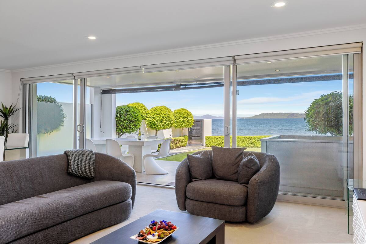 Apartamento, 3 habitaciones, junto al lago | Terraza o patio