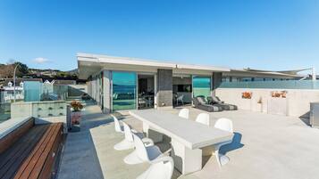 Penthouse, 4 chambres, vue lac | Terrasse/Patio