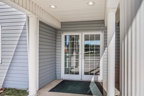 Entrada de la propiedad