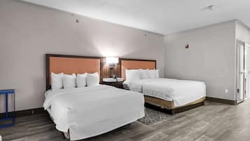 In-room safe, desk, iron/ironing board, free cribs/infant beds