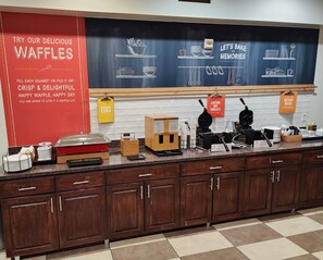 Café da manhã continental grátis todos os dias
