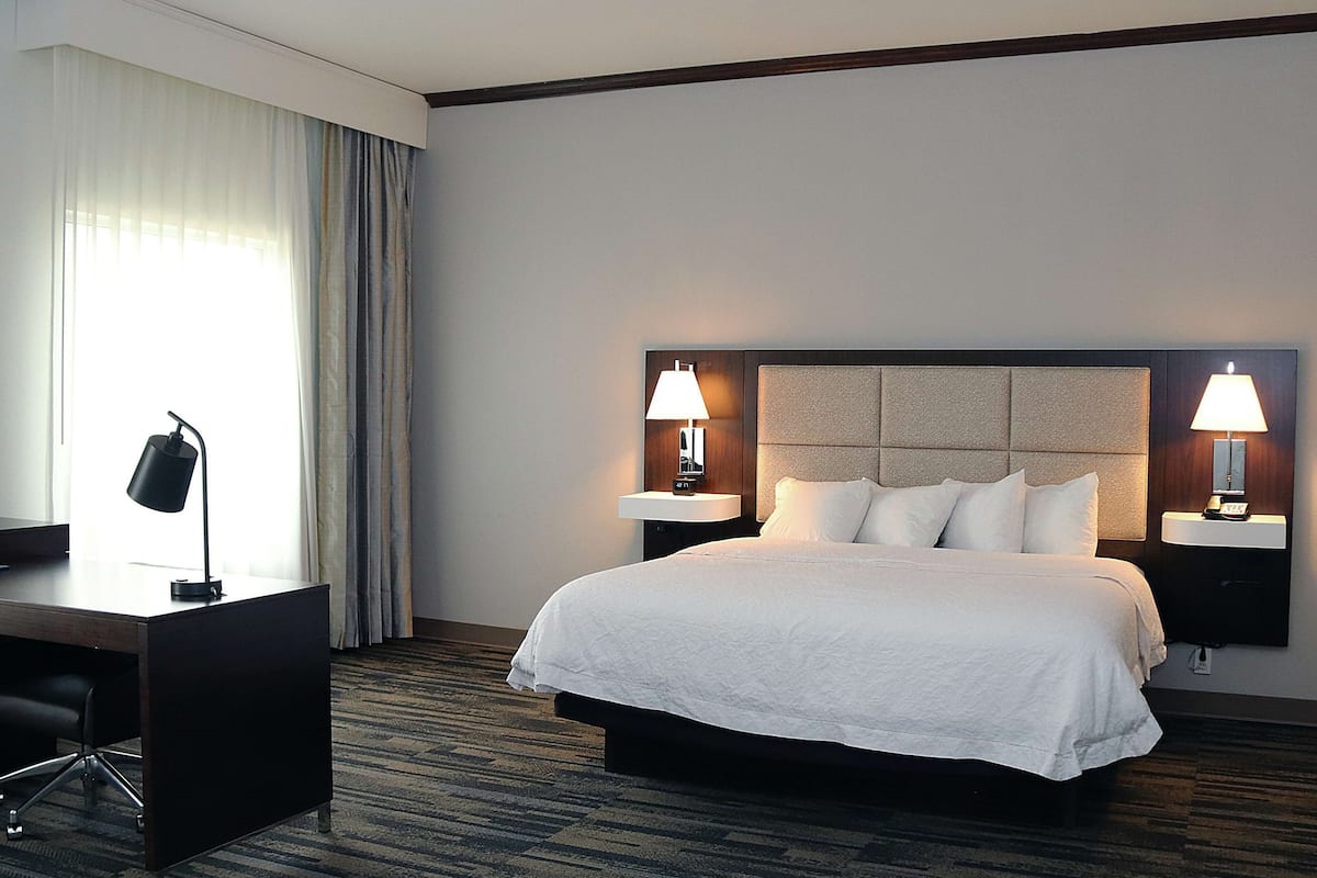 studio, 1 king bed with sofa bed, non smoking | minibar, in-room safe, desk, iron/ironing board