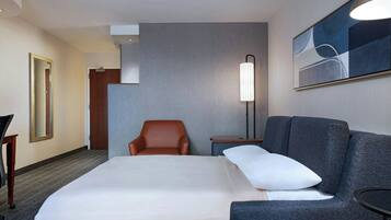 Premium bedding, individually decorated, individually furnished, desk