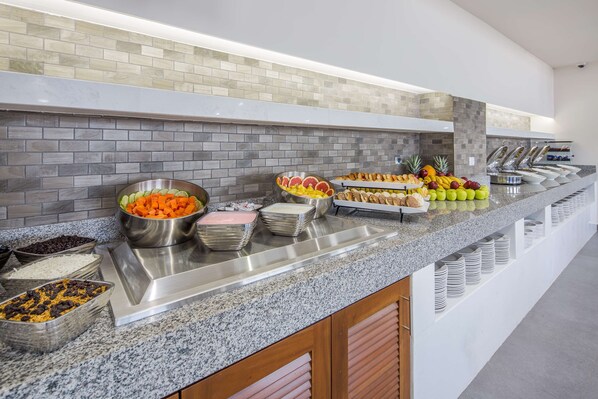 Gratis morgenmadsbuffet hver dag