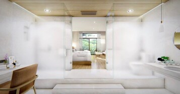 Ropa de cama de alta calidad, minibar y escritorio 