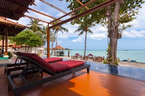 Ocean Front Villa with Private Pool | View from room - The Briza Beach Resort, Samui (Koh Samui)