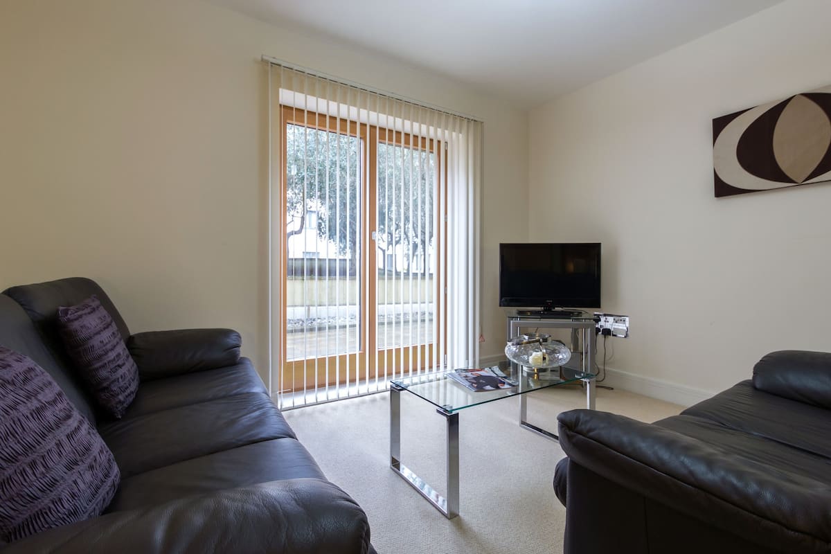 Apartment, 1 Bedroom | Living room | TV, DVD player