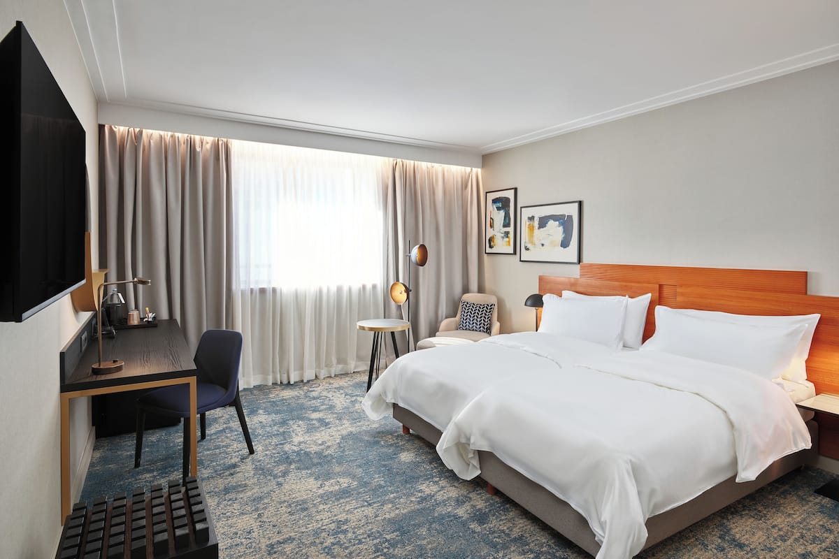 Ropa de cama hipoalergénica y minibar