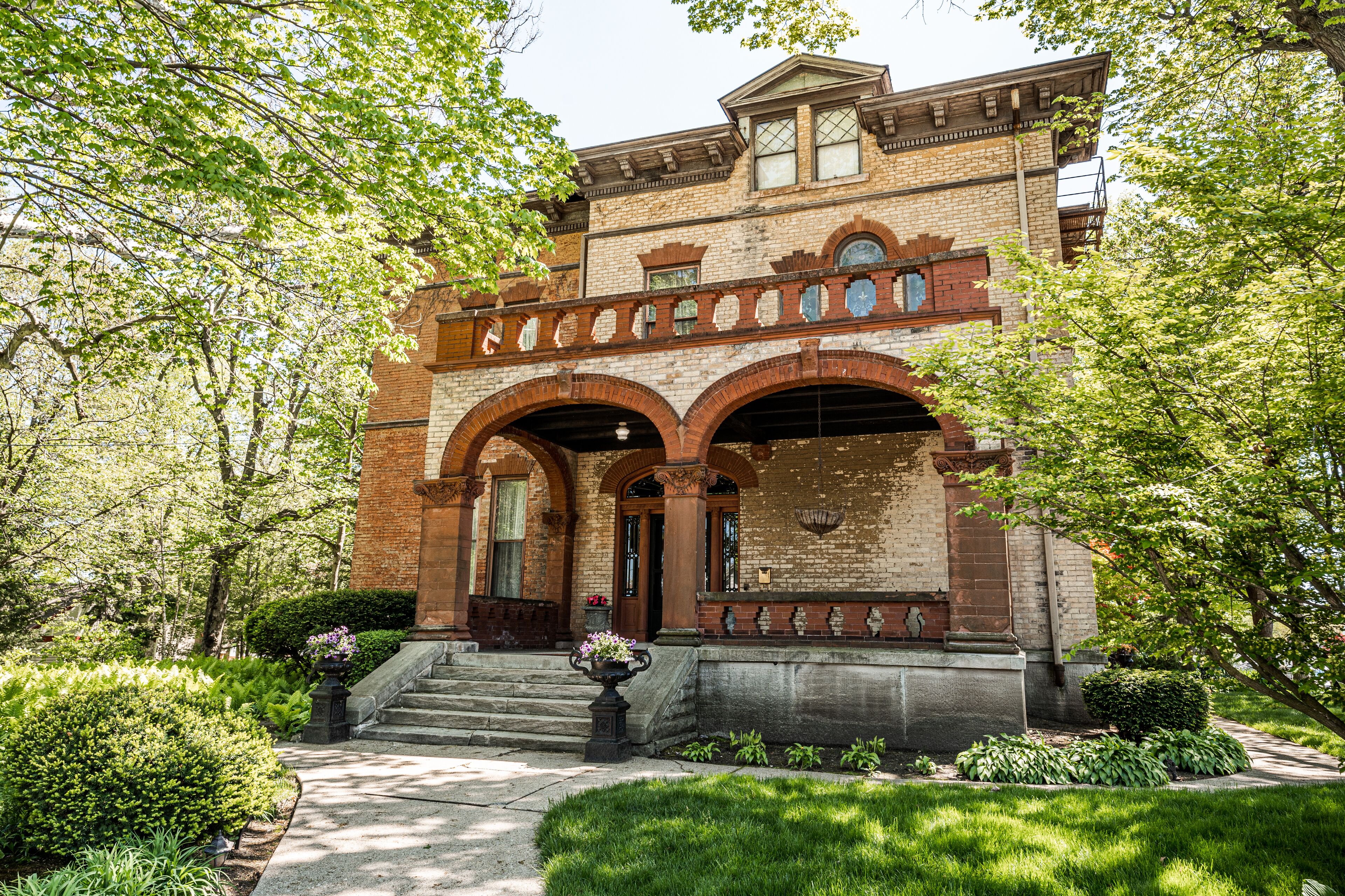 Fachada de la propiedad